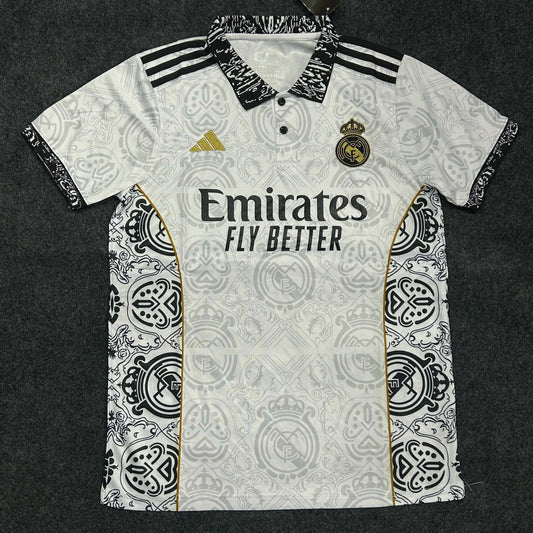 REAL MADRID SPECIAL VERSION BLACK COLLAR 2024-25