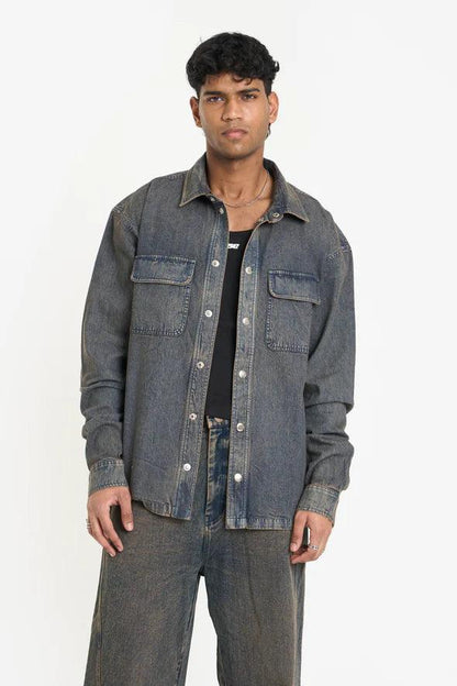 HYDROUS DENIM SHIRT