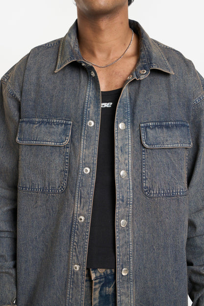 HYDROUS DENIM SHIRT