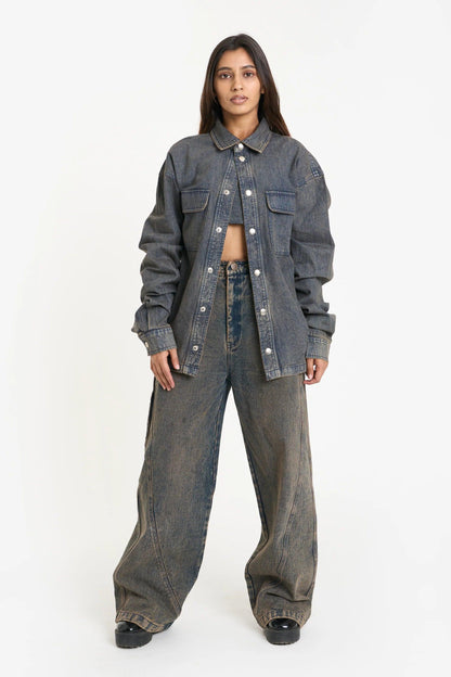 HYDROUS DENIM SHIRT