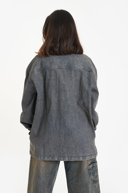 HYDROUS DENIM SHIRT